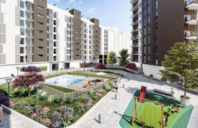 ep simulacion de residencial q de metrovacesa cuya construcion se ha iniciado en quart de poblet