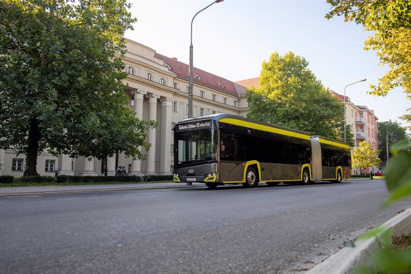 Solaris (CAF) consigue contratos de autobuses eléctricos con Países Bajos por 90 millones