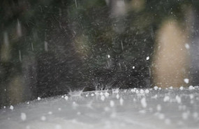 ep un nuevo temporal de lluvia y granizo cae sobre pamplona durante el estado de alarma ocasionado