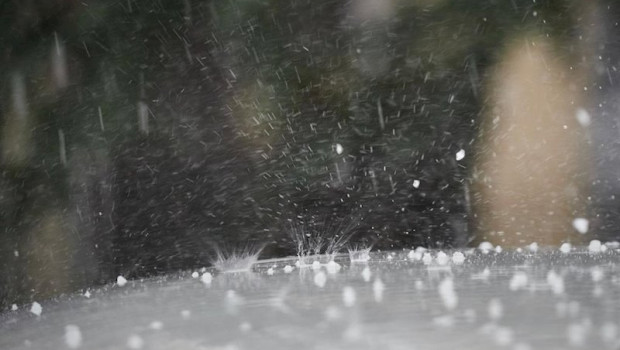 ep un nuevo temporal de lluvia y granizo cae sobre pamplona durante el estado de alarma ocasionado