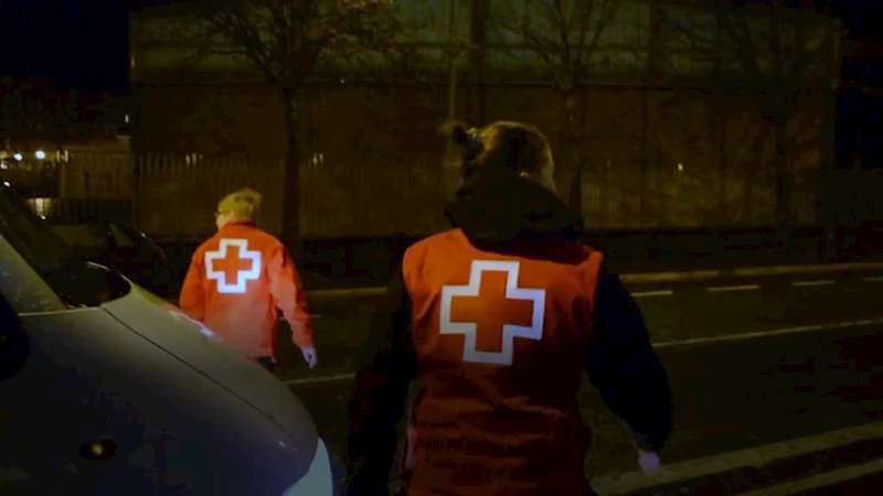 ep una unidad de emergencia social de cruz roja espanola