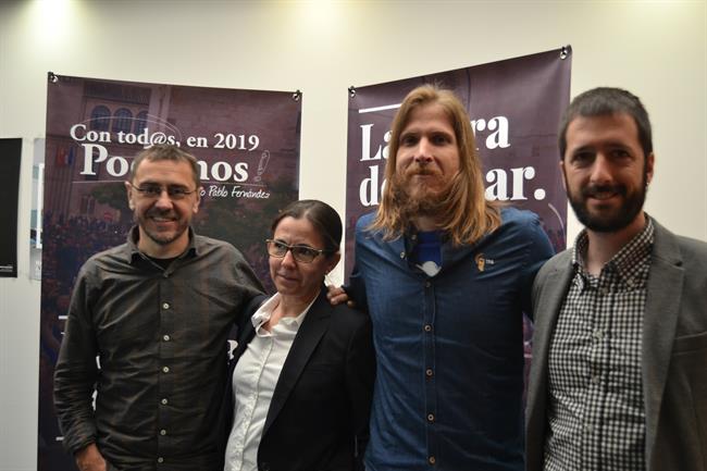 Valladolid. Presentación de la candidatura 'Con tod@s, en 2019 Podemos' | EUROPA PRESS ep valladolid presentacionla candidatura con tods en 2019 podemos