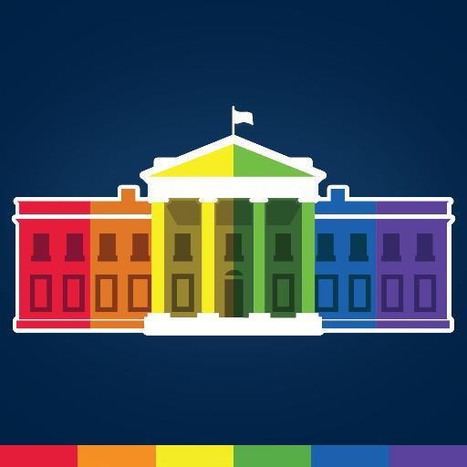 casa blanca bandera multicolor gay homosexual