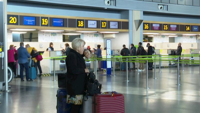Aeropuerto de València en plena crisis del coronavirus. | EUROPA PRESS ep aeropuerto de valncia en plena crisis del coronavirus