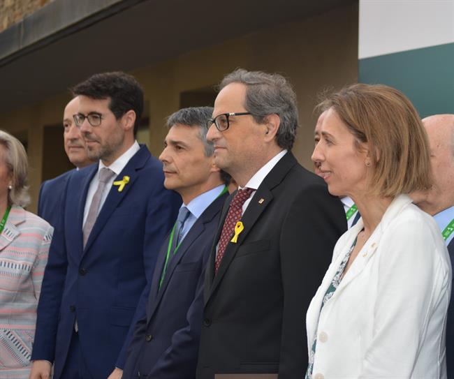 Albert Batalla, Vicenç Voltes, Quim Torra y Àngels Chacón | EUROPA PRESS ep albert batalla vicen voltes quim torra y ngels chacon