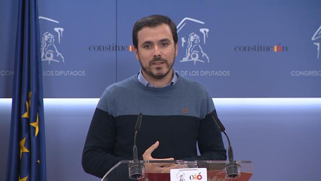 Alberto Garzón Declara En El Congreso De Los Diputados | EUROPA PRESS ep alberto garzon declaracongresolos diputados