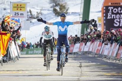 Alejandro Valverde (Movistar), ganador en La Molina en la Volta 2018 | VOLTA CICLISTA A CATALUNYA ep alejandro valverde movistar ganadorla molinala volta 2018