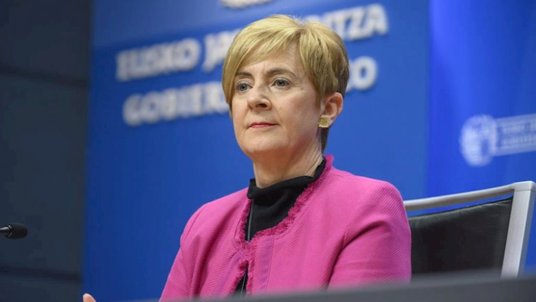 Arantxa Tapia, consejera de Desarrollo Económico del Gobierno Vasco. | IREKIA ep arantxa tapia consejera de desarrollo economico del gobierno vasco