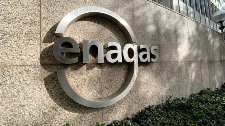 ep archivo detalle del logo de enagas ep archivo detalle del logo de enagas