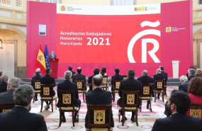 ep archivo   el rey felipe vi interviene en el acto de entrega de las acreditaciones a los nuevos