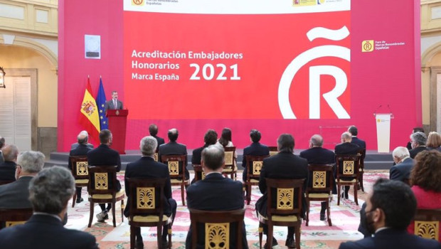 ep archivo   el rey felipe vi interviene en el acto de entrega de las acreditaciones a los nuevos