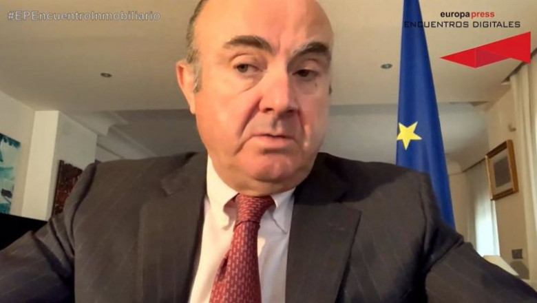 ep archivo   el vicepresidente del banco central europeo luis de guindos en una imagen de archivo