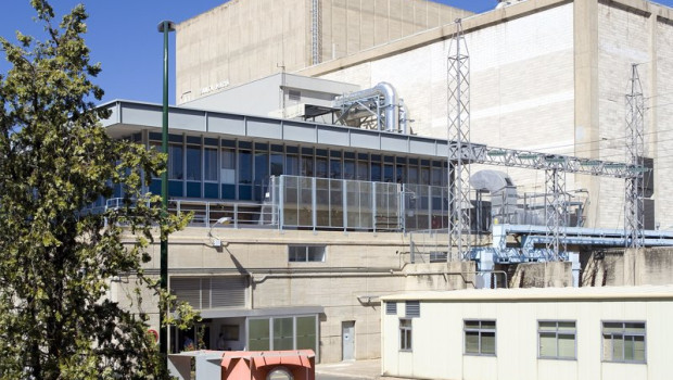 ep archivo   imagen del exterior de la central nuclear de santa maria de garona