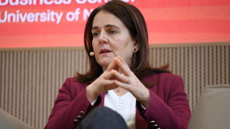 ep archivo   la directora de energia de la cnmc rocio prieto durante el 23 encuentro de energia del