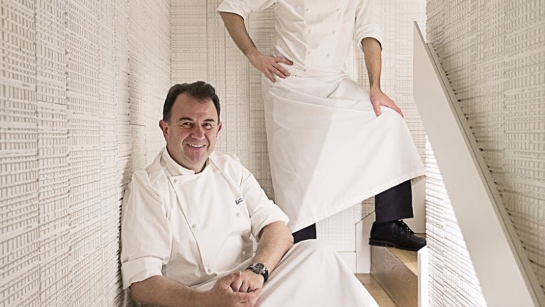 ep archivo los estrellas michelin martin berasategui y paolo casagrande se unen a la naviera ep archivo los estrellas michelin martin berasategui y paolo casagrande se unen a la naviera