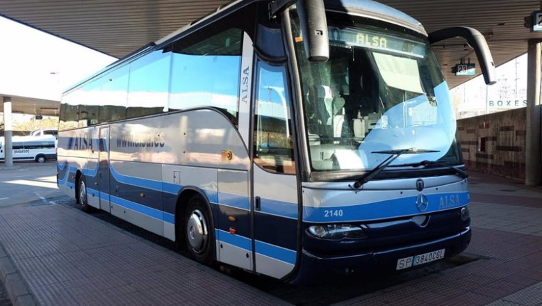 Autobús de Alsa | AYTO LAREDO - Archivo ep autobus de alsa