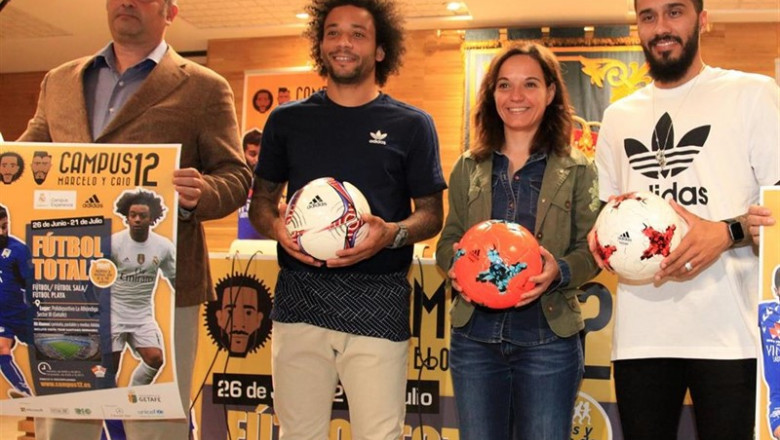 Campamento deportivo de los futbolistas Marcelo y Caio en Getafe | EUROPA PRESS - Archivo ep campamento deportivolos futbolistas marcelocaiogetafe