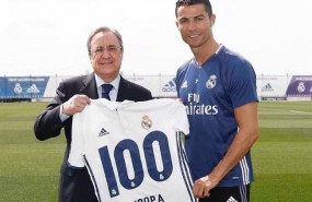ep cristiano ronaldo recibecamisetalos 100 golessu record europeo