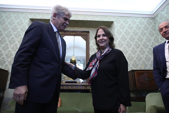 Dastis recibe en su despacho a Mitzy Capriles de Ledezma, esposa del opositor | EUROPA PRESS ep dastis recibesu despachomitzy caprilesledezma esposaopositor