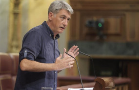 ep el diputado de eh bildu oskar matute interviene durante una sesion plenaria en el congreso