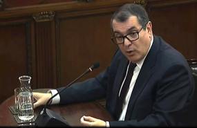 ep el exconsejero catalan jordi jane cuando declaro como testigo en el juicio del proces en el