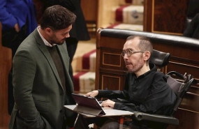 ep el portavoz de erc en el congreso gabriel rufian izq y el secretario de accion de gobierno accion