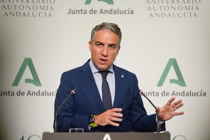 ep el portavoz del gobierno andaluz elias bendodo en rueda de prensa posterior al consejo de