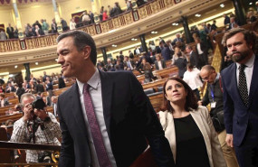 ep el presidente de gobierno en funciones pedro sanchez en el hemiciclo del congreso durante la