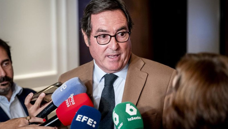 El presidente de la CEOE, Antonio Garamendi, durante la primera jornada del Forbes Spain Economic Summit 2025 | A. Pérez Meca - Europa Press ep el presidente de la ceoe antonio garamendi durante la primera jornada del forbes spain economic