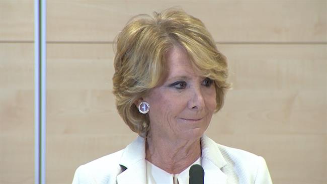 Esperanza Aguirre dimite de sus cargos | EUROPAPRESS ep esperanza aguirre dimitesus cargos