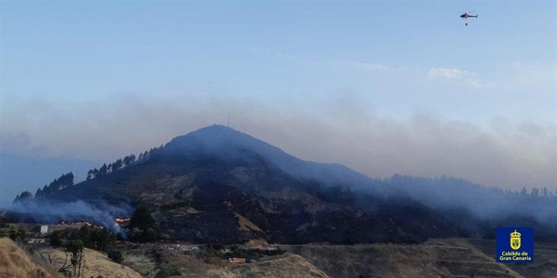 Incendio forestal de Valleseco (Gran Canaria) | CEDIDO/CABILDO DE GRAN CANARIA ep incendio forestalvalleseco gran canaria