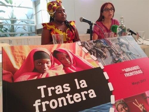 ep la activista espanola helena maleno derecha
