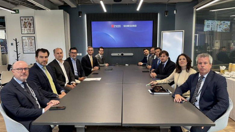 ep la comunidad de madrid se reune con samsung electronics iberia para avanzar en la identificacion