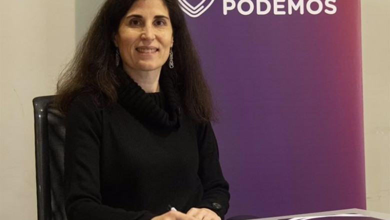 La diputada de Unidas Podemos e impulsora de la iniciativa parlamentaria, Antònia Martín. | UNIDAS PODEMOS ep la diputada de unidas podemos e impulsora de la iniciativa parlamentaria antnia martin