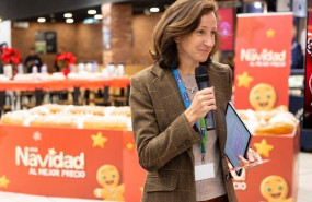 ep la directora ejecutiva de carrefour espana elodie perthuisot durante la presentacion de la