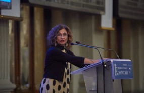 ep la ministra de hacienda y funcion publica maria jesus montero interviene en la entrega del iv