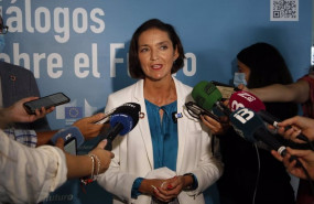ep la ministra de industria comercio y turismo reyes maroto en rueda de prensa en el palacio de