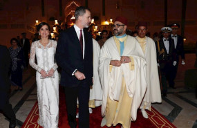 ep la reina letizia el rey felipe vi y el rey mohamed vi