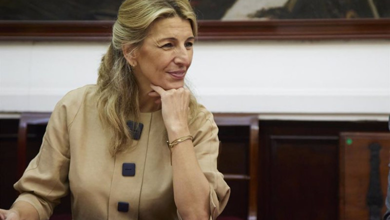 ep la vicepresidenta segunda del gobierno de espana y ministra de trabajo y economia social yolanda ep la vicepresidenta segunda del gobierno de espana y ministra de trabajo y economia social yolanda