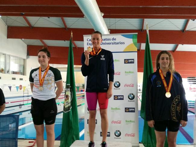 Mireia Belmonte en el campeonato universitario | UCAM MURCIA ep mireia belmontecampeonato universitario