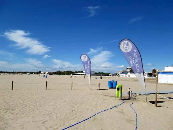 ep playa can de pinedo en imagen de archivo