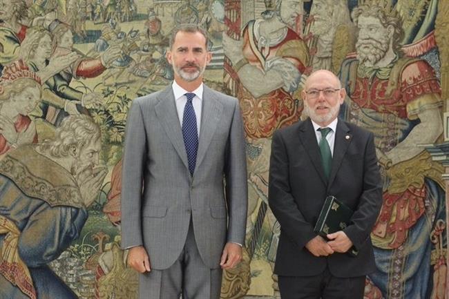 El Rey recibe en audiencia al fiscal general del Estado, José Manuel Maza | CASA DEL REY ep rey recibeaudienciafiscal generalestado jose manuel maza
