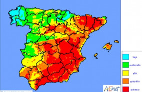 ep riesgo elevadoincendiosreducese concentrara este 7agostola mitadpeninsular segun aemet