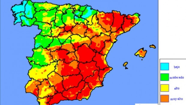 ep riesgo elevadoincendiosreducese concentrara este 7agostola mitadpeninsular segun aemet