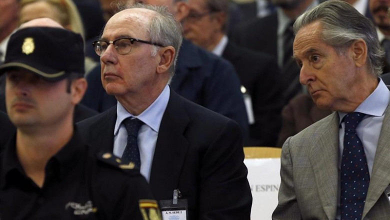 Rodrigo Rato y Miguel Blesa en el juicio por las tarjetas black | POOL - Archivo ep rodrigo ratomiguel blesajuiciolas tarjetas black 20190806150404