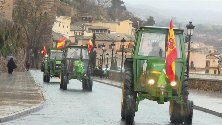 Tractorada en Toledo convocados por Asaja y UPA | EUROPA PRESS ep tractorada en toledo convocados por asaja y upa