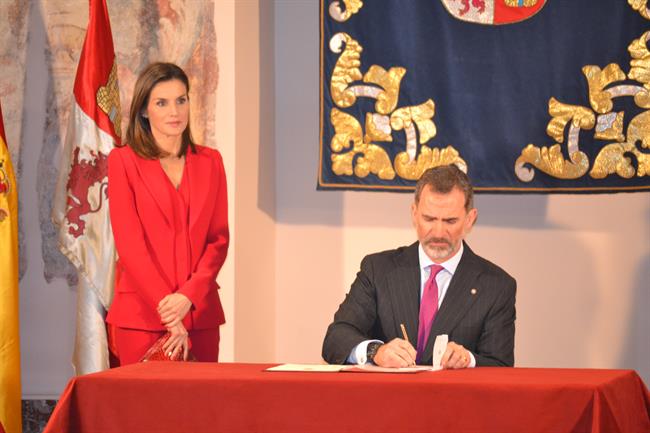 Valladolid (22-03-2018).- Felipe VI conmemora las Capitulaciones de Magallanes | EUROPA PRESS ep valladolid 22-03-2018- felipe vi conmemoracapitulacionesmagallanes