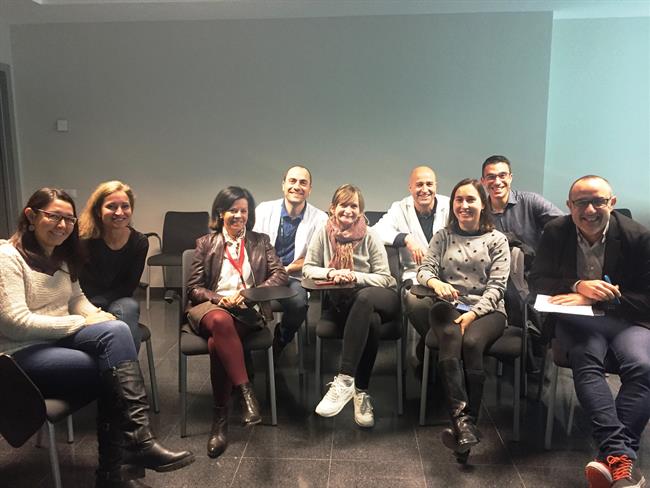 Varios miembros del Comité del 63 Congreso en una de las reuniones preparatorias | SEFH ep varios miembroscomite del 63 congresounalas reuniones preparatorias