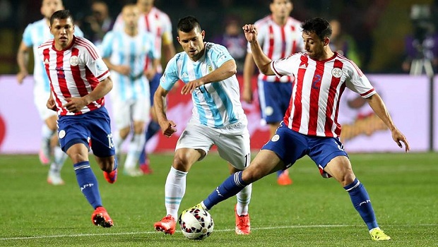 Argentina Paraguay Kun Aguero