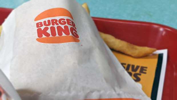dl restaurant brands international burger king wrapper restaurant takeaways fries chips